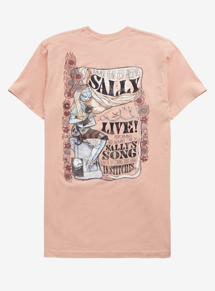 Adults * | Disney The Nightmare Before Christmas Sally Summer Fear Fest Live Women'S T-Shirt Boxlunch Exclusive Bargain Sale