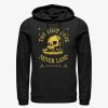 Adults * | Online Store Disney Peter Pan The Lost Boys Never Land Yellow Skull Rock Hoodie