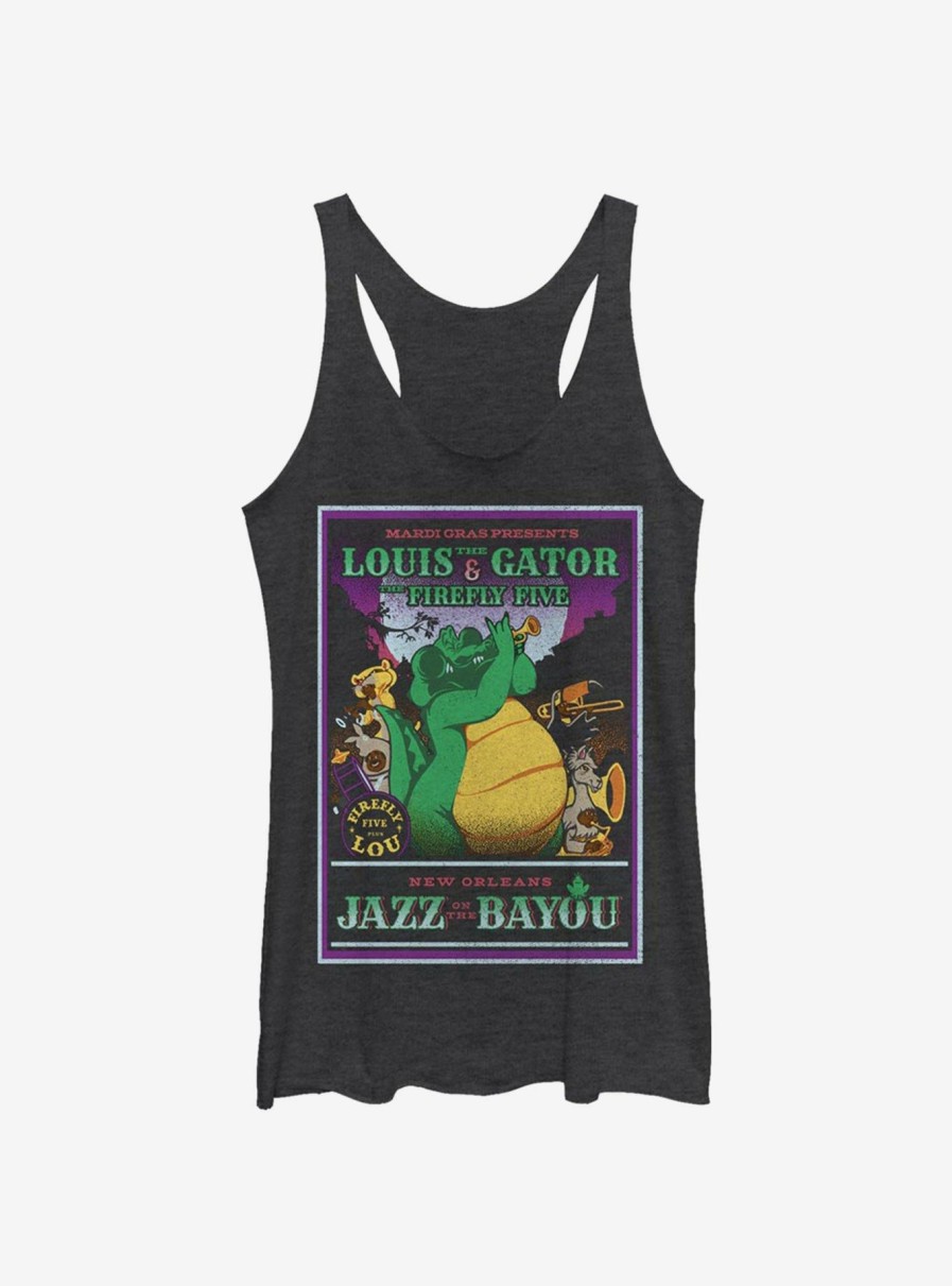 Adults * | Disney The Princess And The Frog Louis Mardi Gras Womens Tank Top Discount Sale