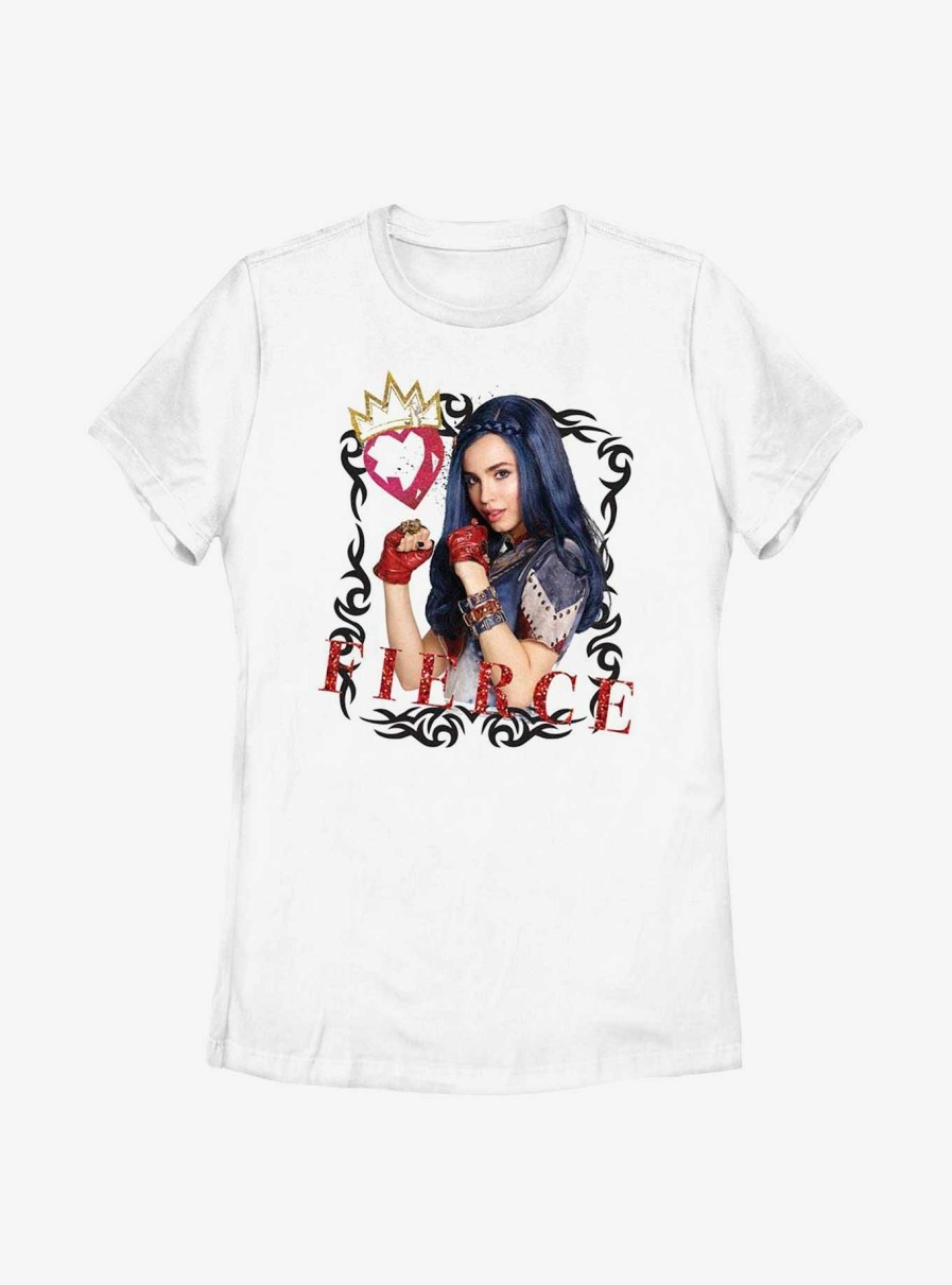 Adults * | Disney Descendants Fierce Girl Womens T-Shirt Large Choice