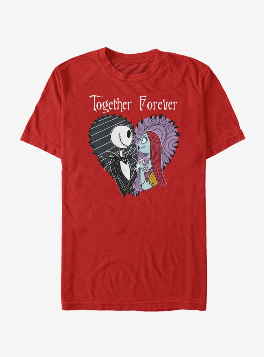 Adults * | Best Guaranteed Disney The Nightmare Before Christmas Together Forever T-Shirt