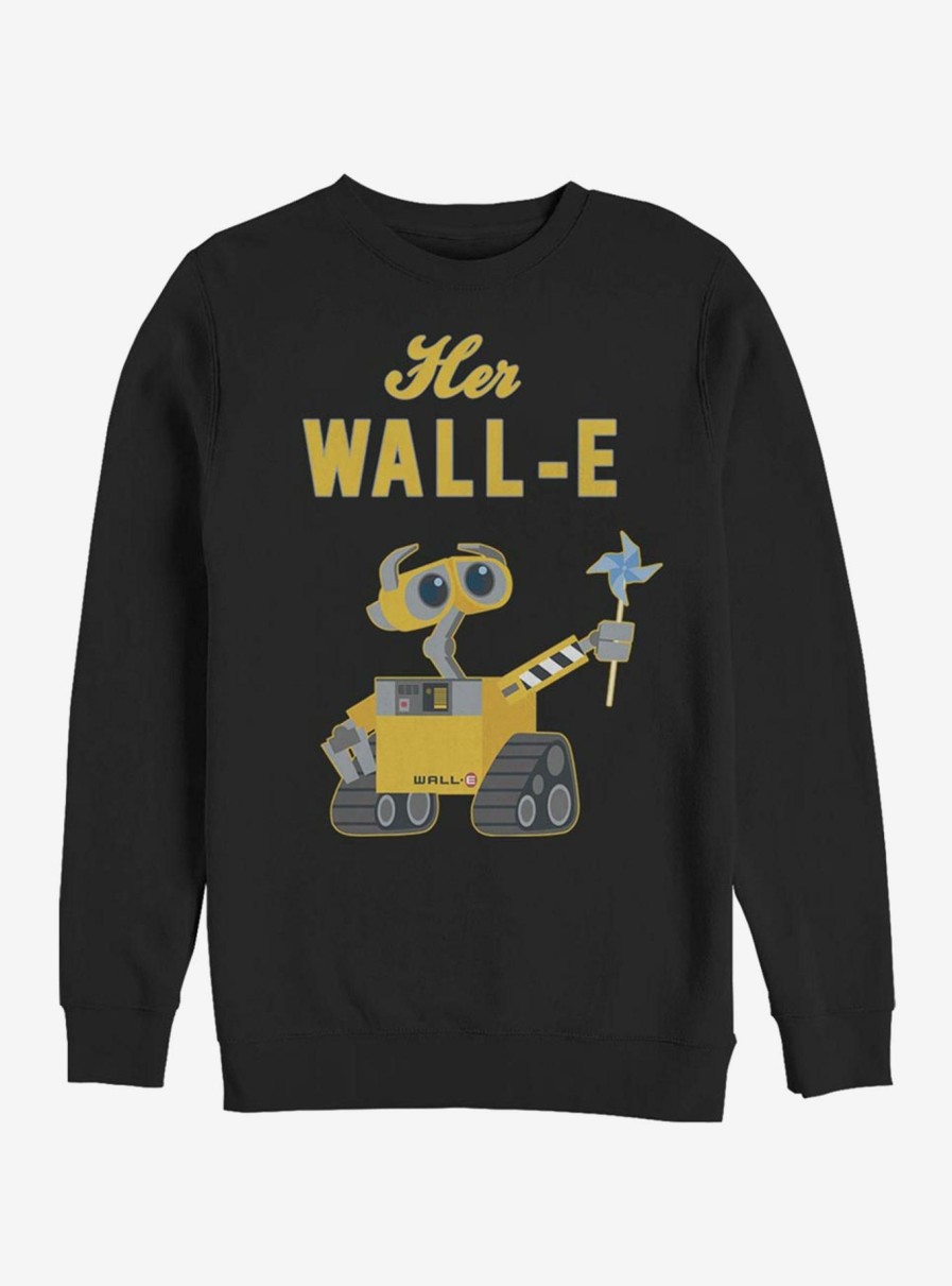 Adults * | Disney Pixar Wall-E Her Wall-E Sweatshirt Clearance