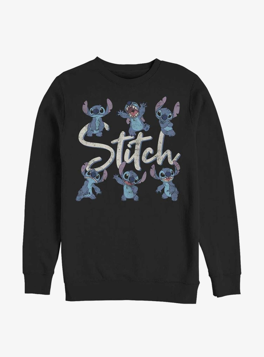 Adults * | Disney Lilo & Stitch Posing Sweatshirt Latest Fashion