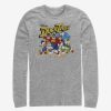 Adults * | Disney Ducktales Group Shot Long-Sleeve T-Shirt Outlet