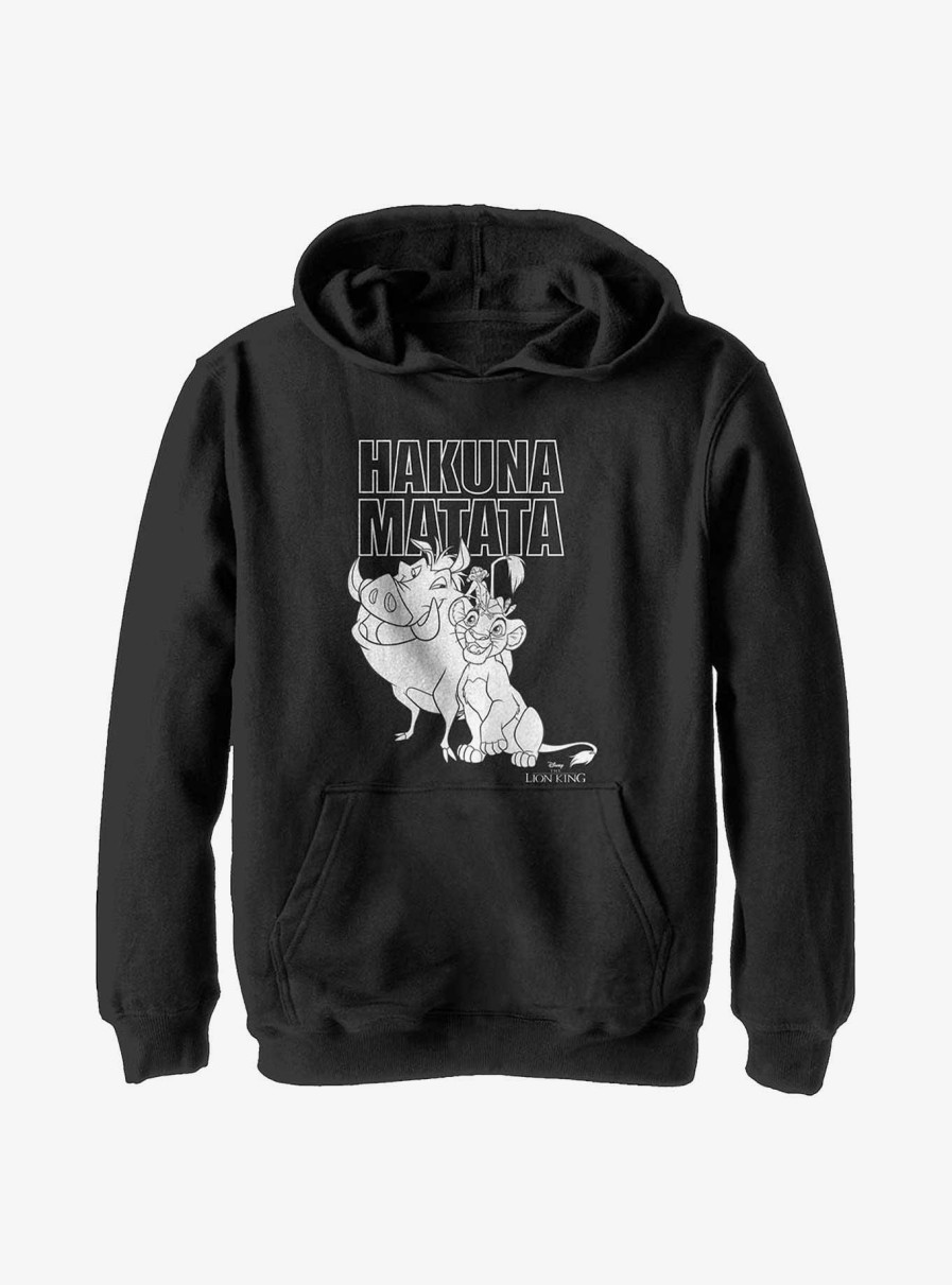 Kids * | Disney The Lion King Two Color Group Youth Hoodie Discount Sale