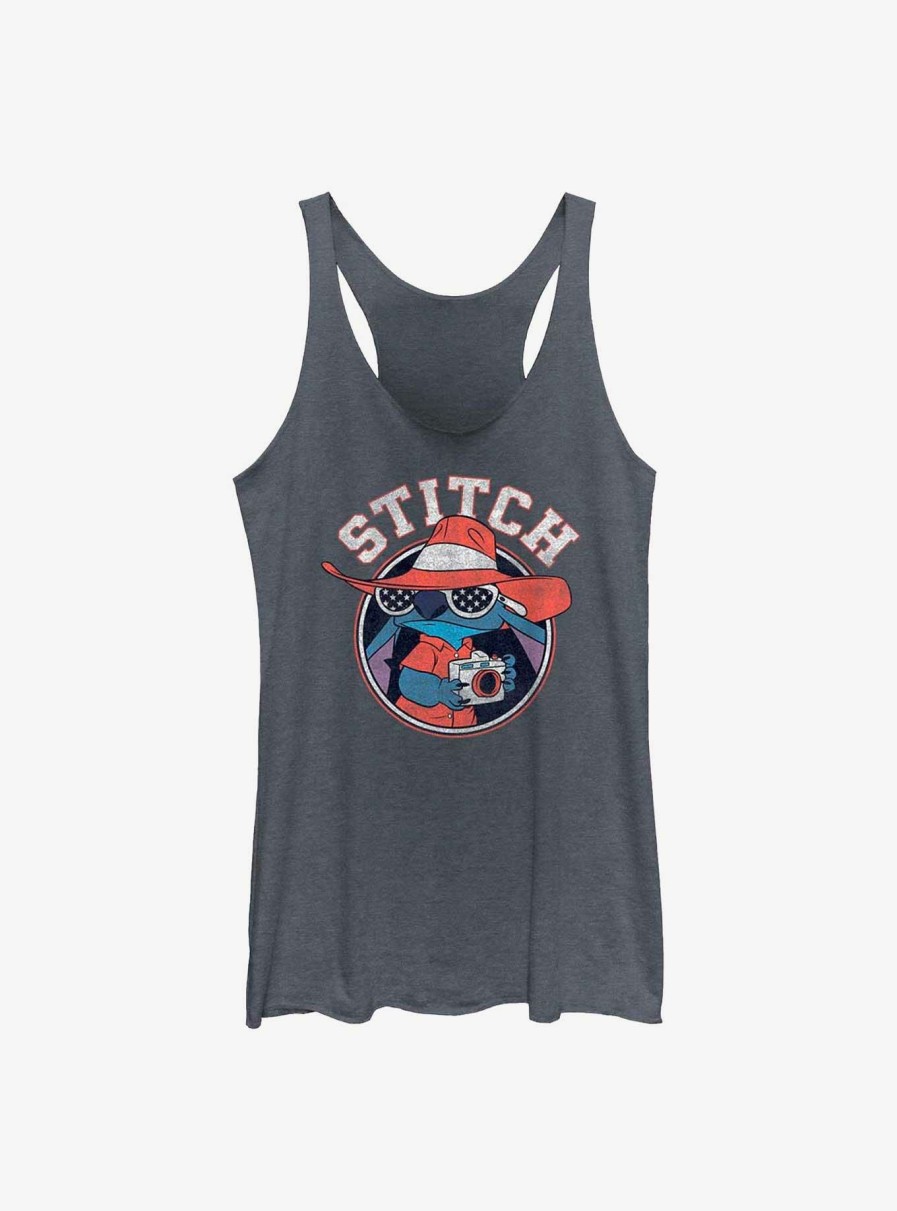 Adults * | Reasonable Price Disney Lilo & Stitch Tourist Stitch Womens Tank Top