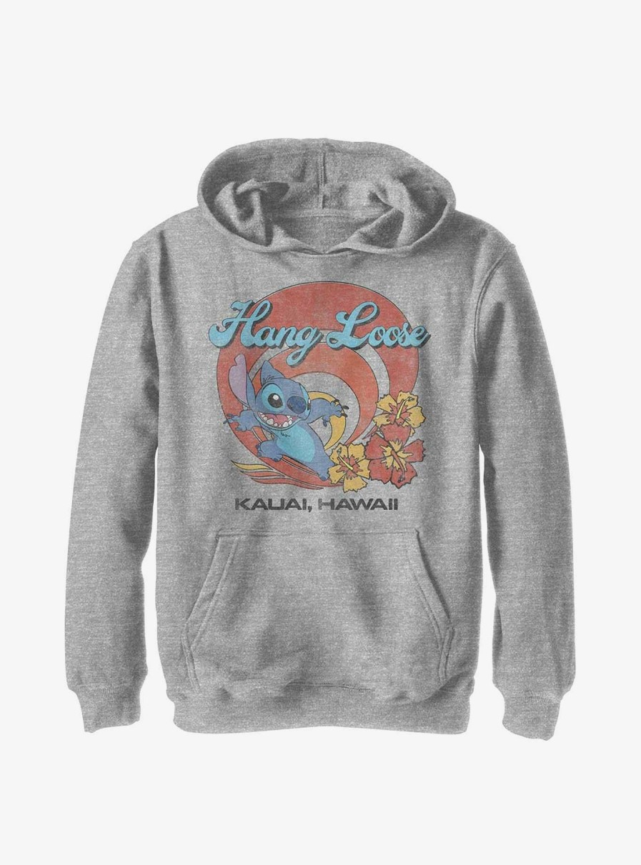 Kids * | Disney Lilo And Stitch Stitch Kauai Youth Hoodie Best Sellers