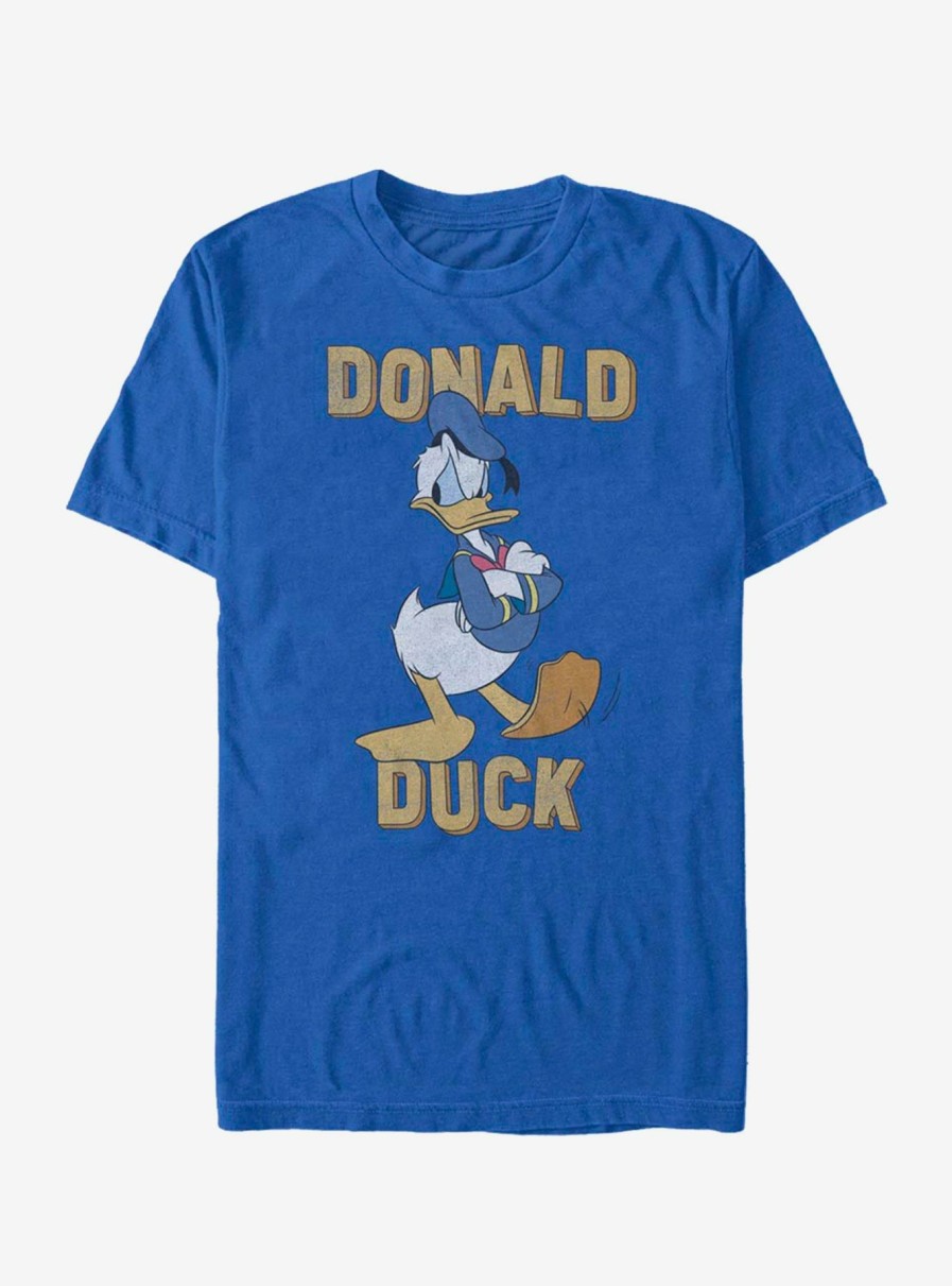 Adults * | Best Quality Disney Mickey Mouse Donald Duck T-Shirt