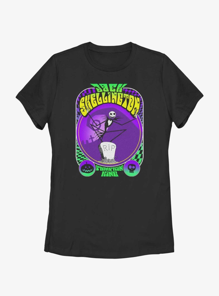 Adults * | Hot Sell Disney The Nightmare Before Christmas Jack Skellington Gig Womens T-Shirt