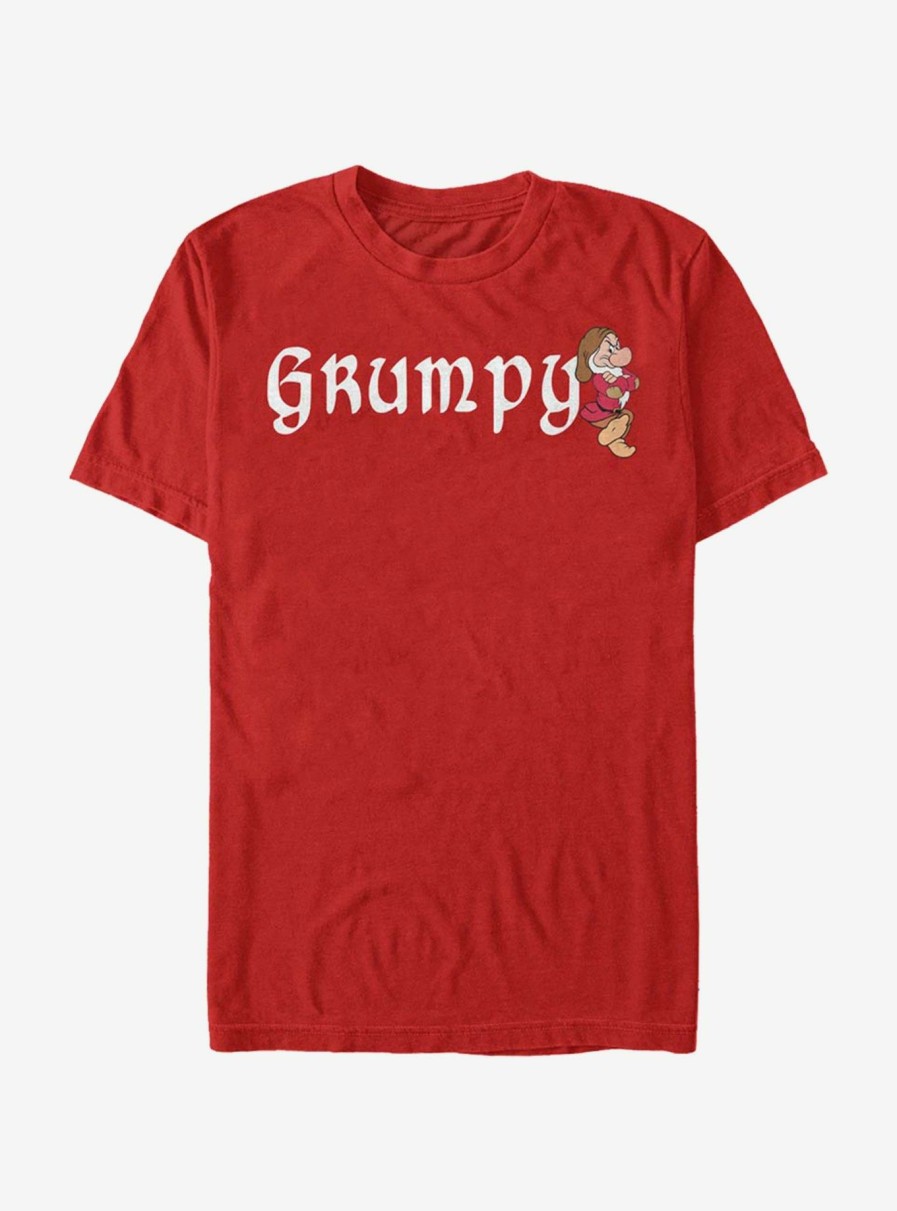 Adults * | Lower Price Disney Snow White And The Seven Dwarfs Grumpy Dwarf T-Shirt