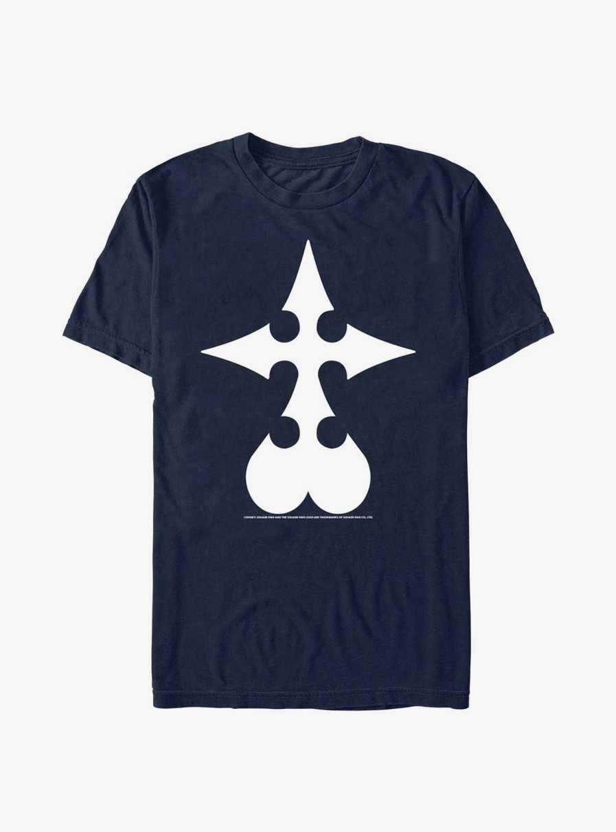 Adults * | Offering Discounts Disney Kingdom Hearts Nobody Symbol T-Shirt