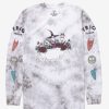 Adults * | Best Guaranteed Disney The Nightmare Before Christmas Trio Of Terror Long Sleeve Tie-Dye T-Shirt Boxlunch Exclusive