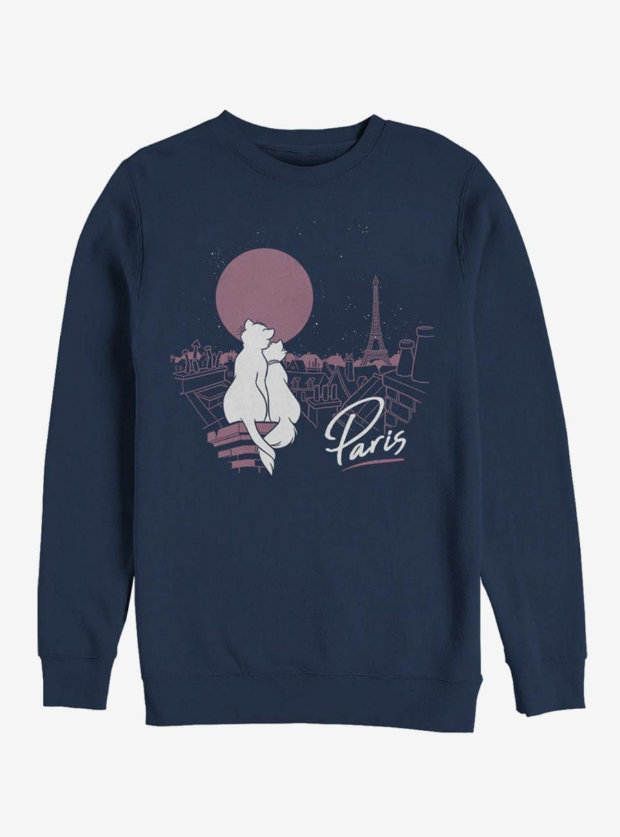 Adults * | Disney The Aristocats Together In Paris Sweatshirt Outlet