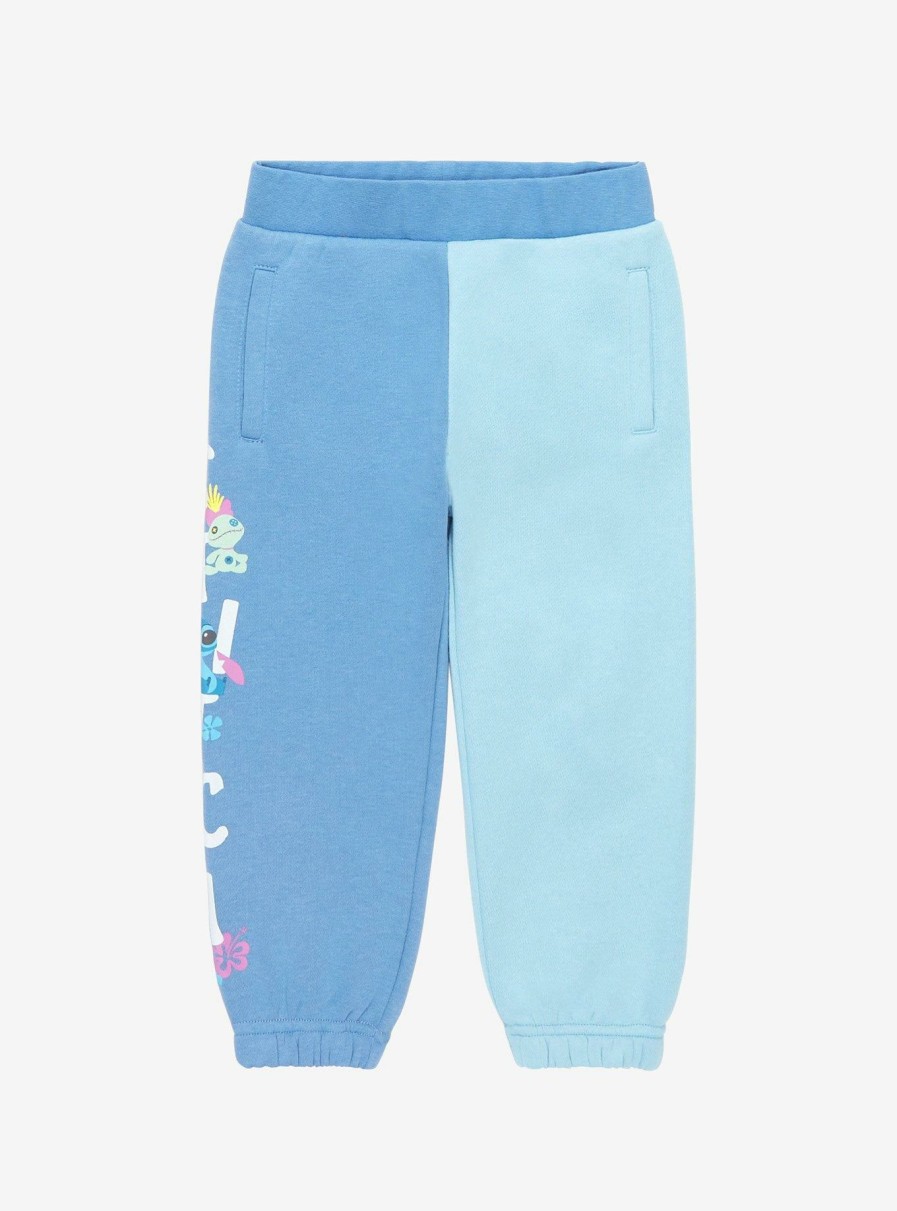 Kids * | Online Store Disney Lilo & Stitch Color Block Toddler Joggers