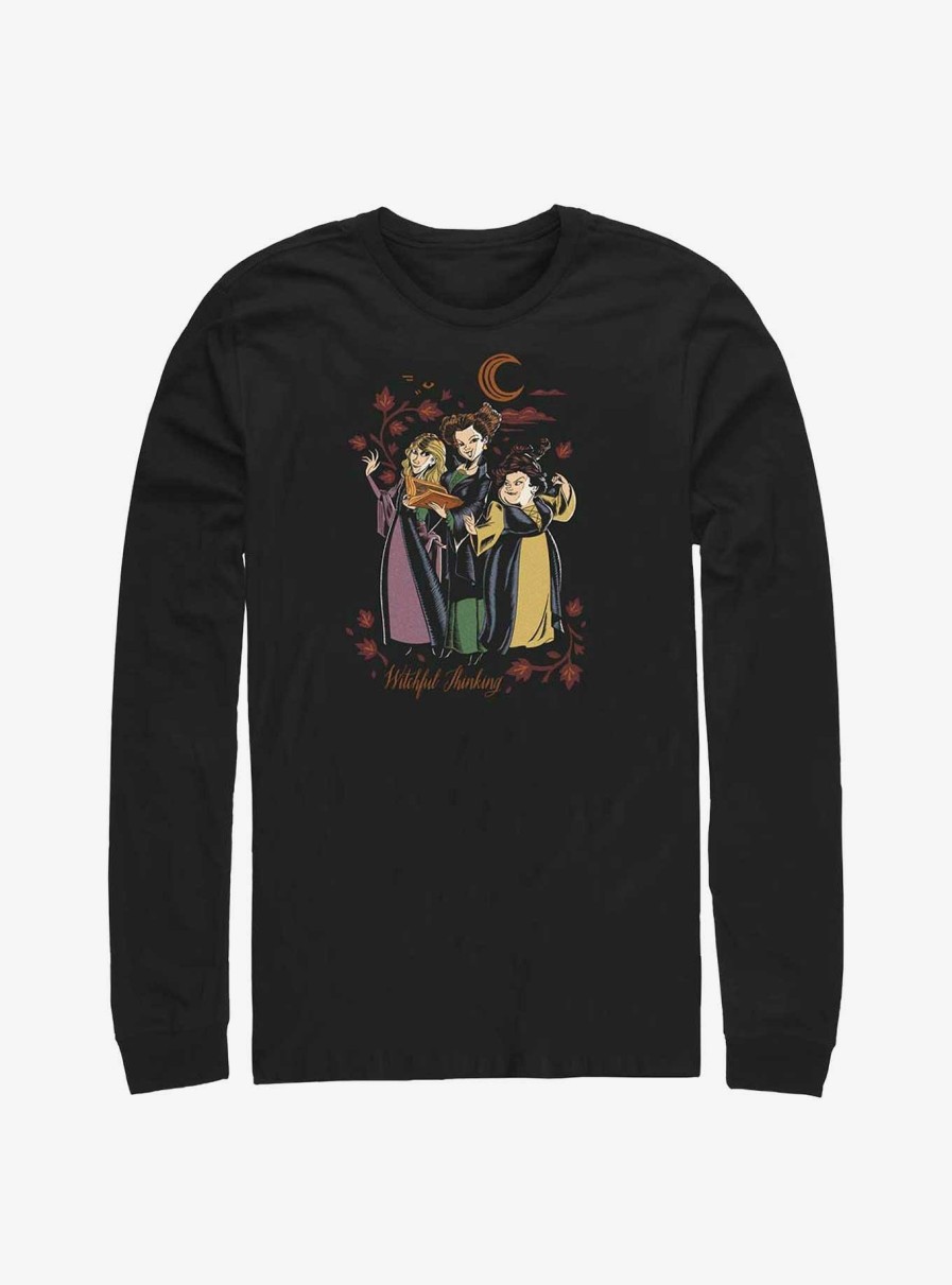 Adults * | Closeout Sale Disney Hocus Pocus 2 Witchful Thinking Sisters Long-Sleeve T-Shirt