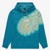 Adults * | Hot Selling Disney Peter Pan Tinker Bell Radial Dye Hoodie