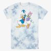 Adults * | Online Store Disney Donald Duck And Daisy Tie-Dye T-Shirt