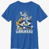 Kids * | Offering Discounts Disney Mickey Mouse Happy Hanukkah Friends Youth T-Shirt