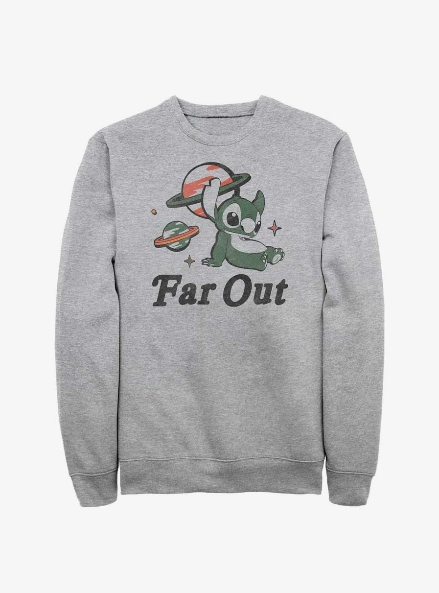 Adults * | Disney Lilo & Stitch Far Out Stitch Sweatshirt Original