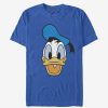 Adults * | Disney Donald Duck Big Face Donald T-Shirt Outlet Sale