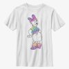 Kids * | Disney Daisy Duck Daisy Dye Youth T-Shirt Top Selling