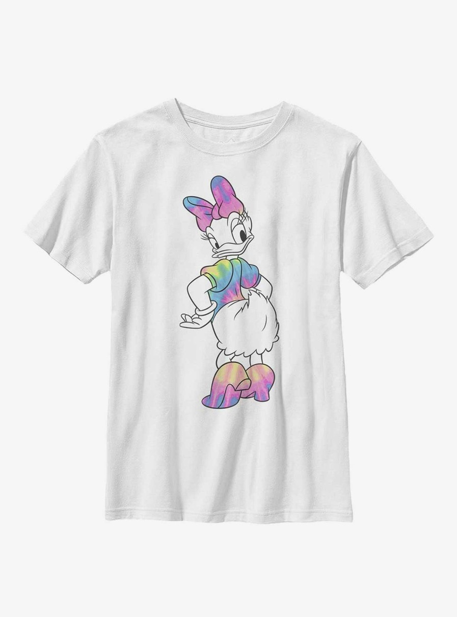 Kids * | Disney Daisy Duck Daisy Dye Youth T-Shirt Top Selling