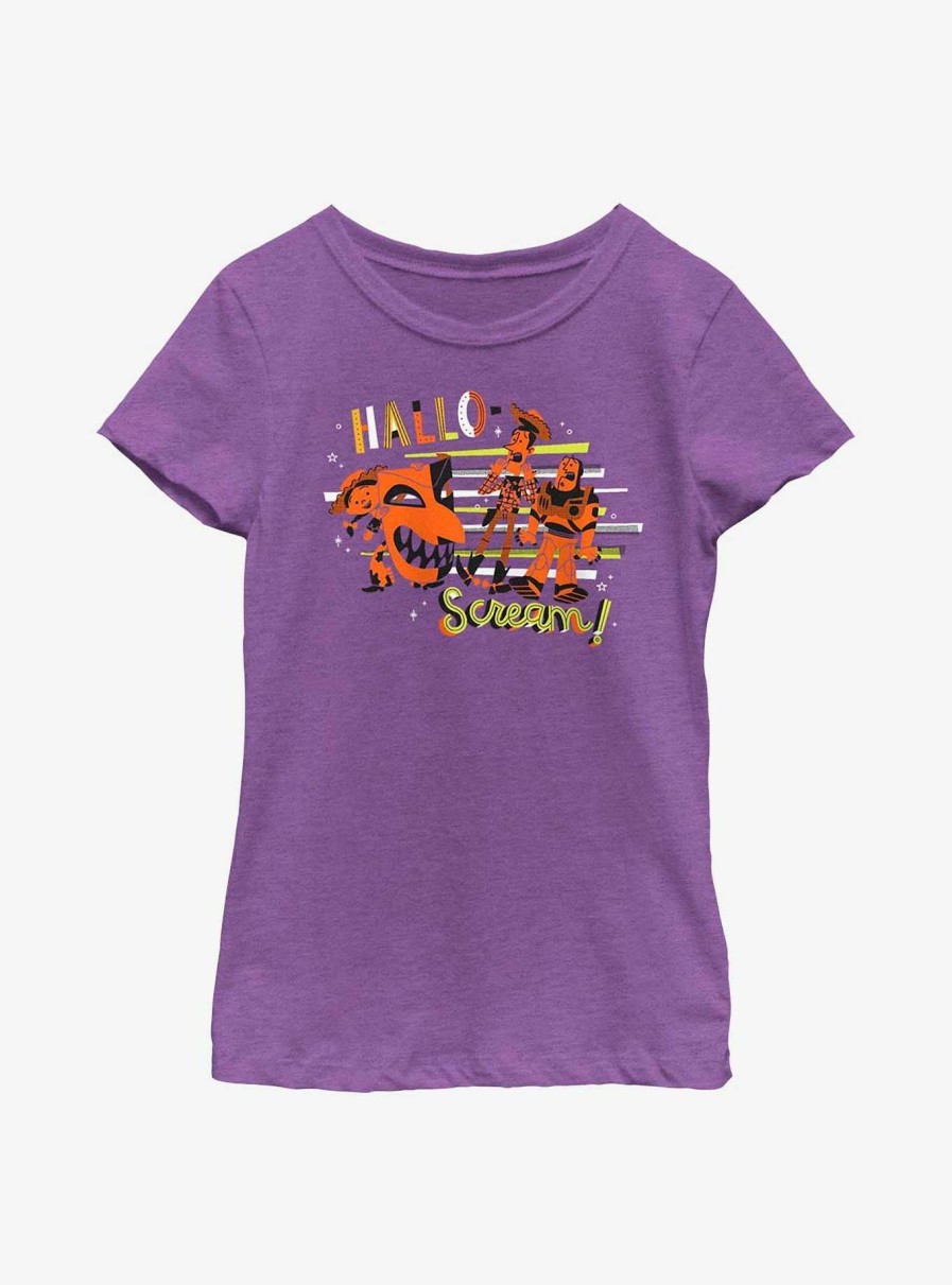 Kids * | Lower Price Disney Pixar Toy Story Hallo-Scream! Youth Girls T-Shirt