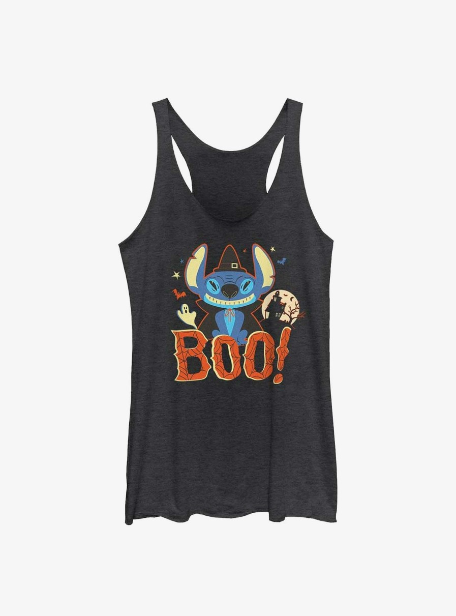 Adults * | Limit Offer Disney Lilo & Stitch Boo! Womens Tank Top