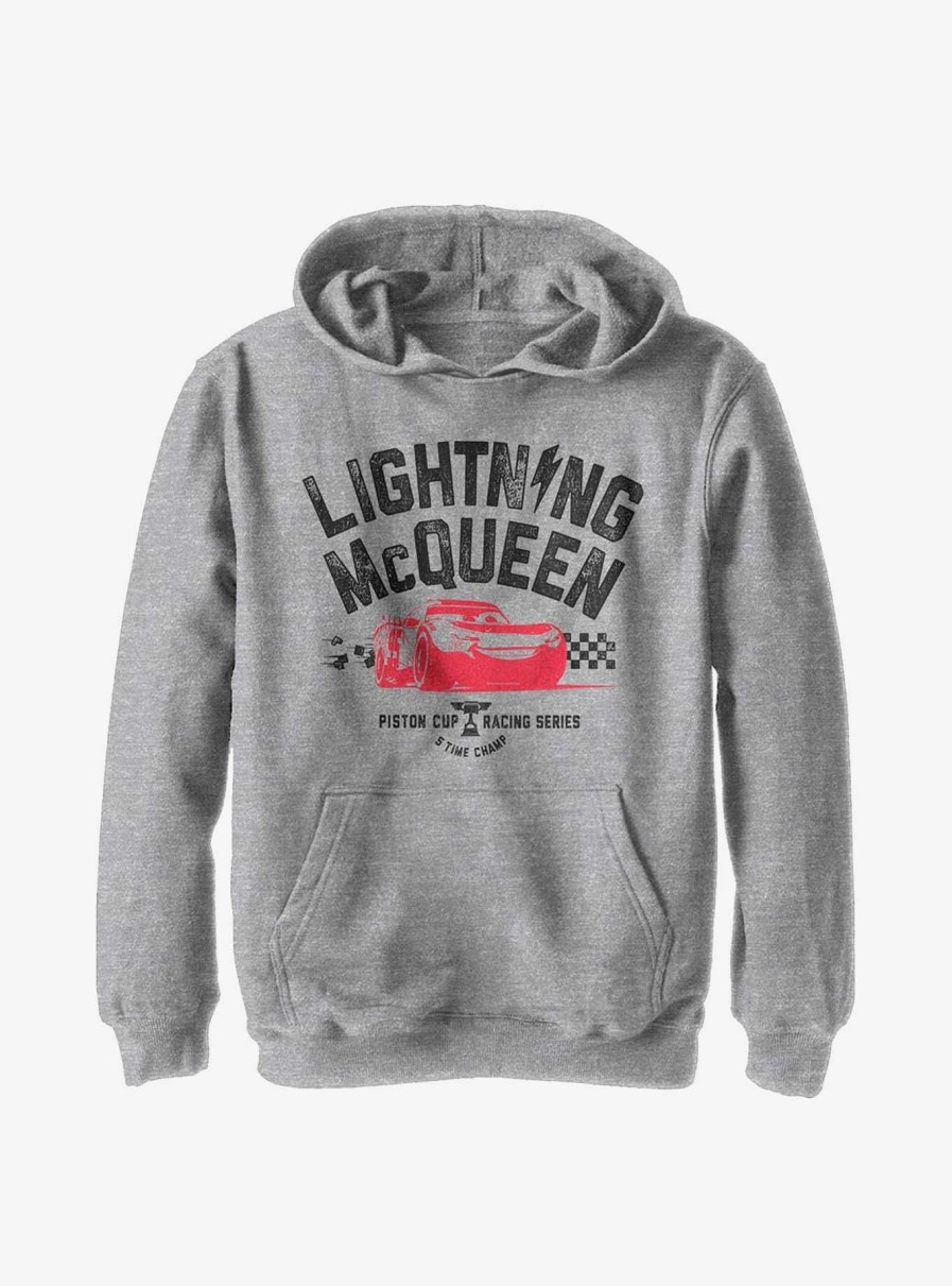 Kids * | Disney Pixar Cars Piston Champ Youth Hoodie Top Selling