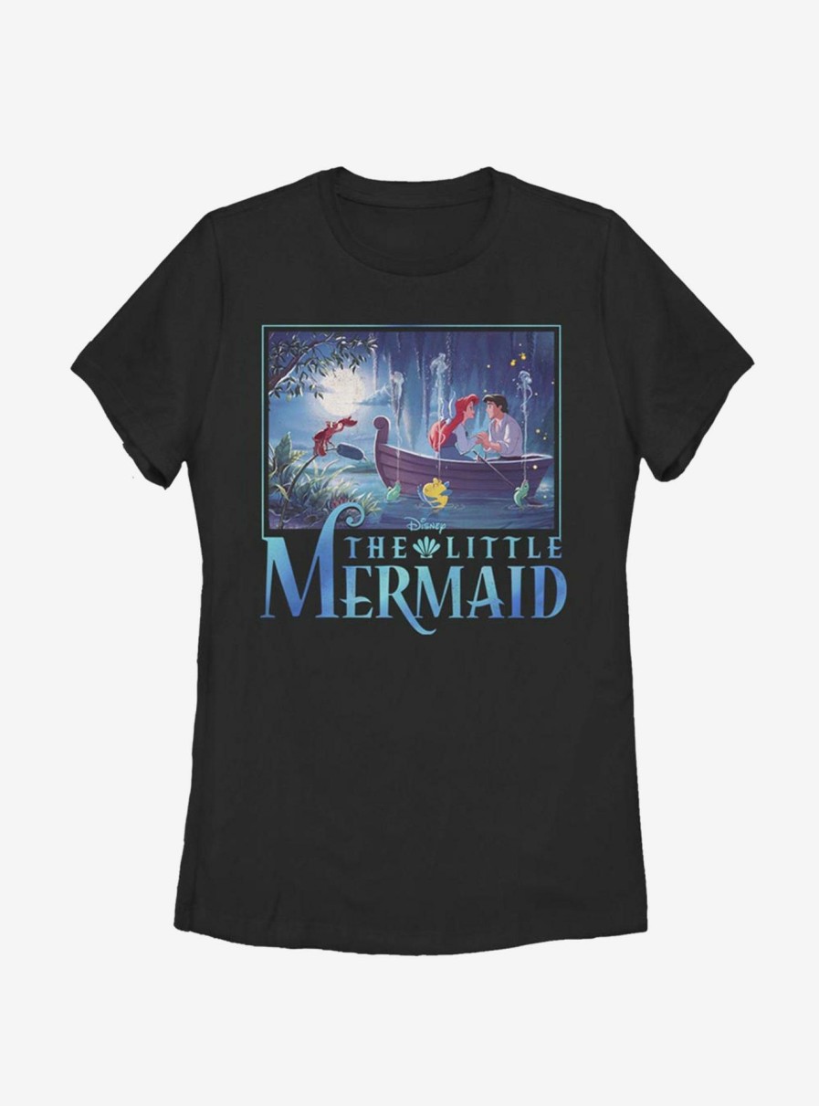 Adults * | Latest Disney The Little Mermaid Title Womens T-Shirt