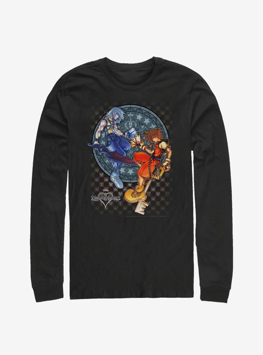 Adults * | Disney Kingdom Hearts Strength Test Long-Sleeve T-Shirt Outlet