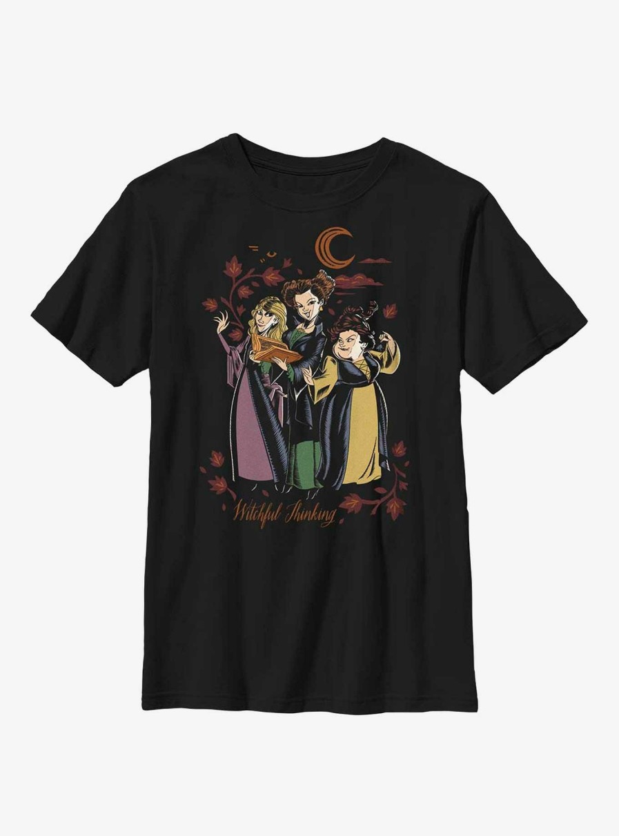 Kids * | Popular Disney Hocus Pocus 2 Witchful Thinking Sisters Youth T-Shirt