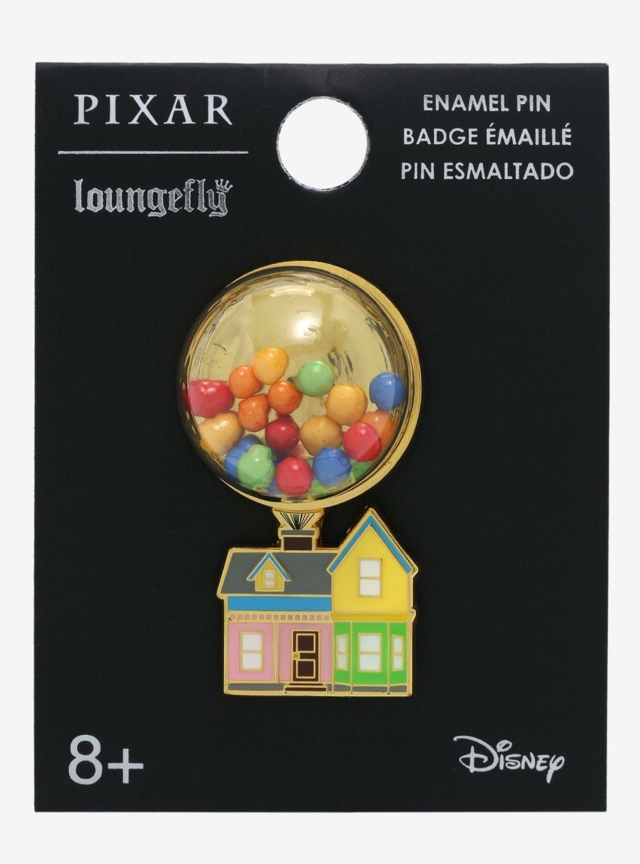 Accessories * | Top Sellers Loungefly Disney Pixar Up House Enamel Pin Boxlunch Exclusive