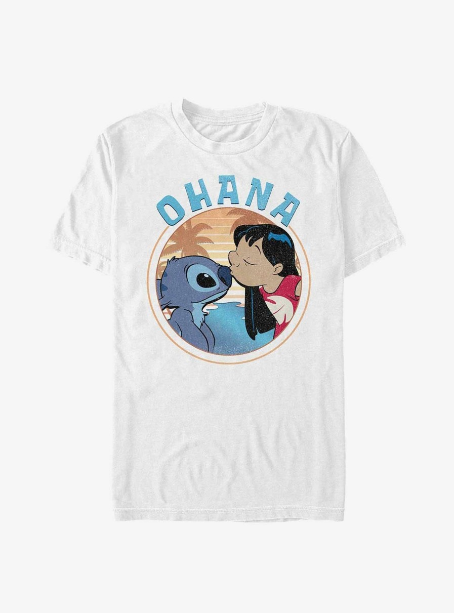 Adults * | Disney Lilo & Stitch Ohana T-Shirt Large Choice