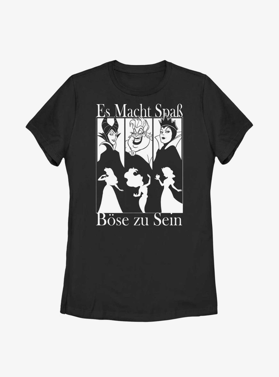 Adults * | Sale Online Disney The Little Mermaid German Good To Be Bad Womens T-Shirt