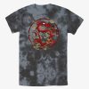 Adults * | Hot Selling Disney Mulan Mushu Inner Circle Tie-Dye T-Shirt