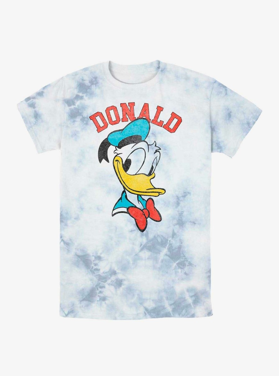 Adults * | Reasonable Price Disney Donald Duck Original Tie-Dye T-Shirt