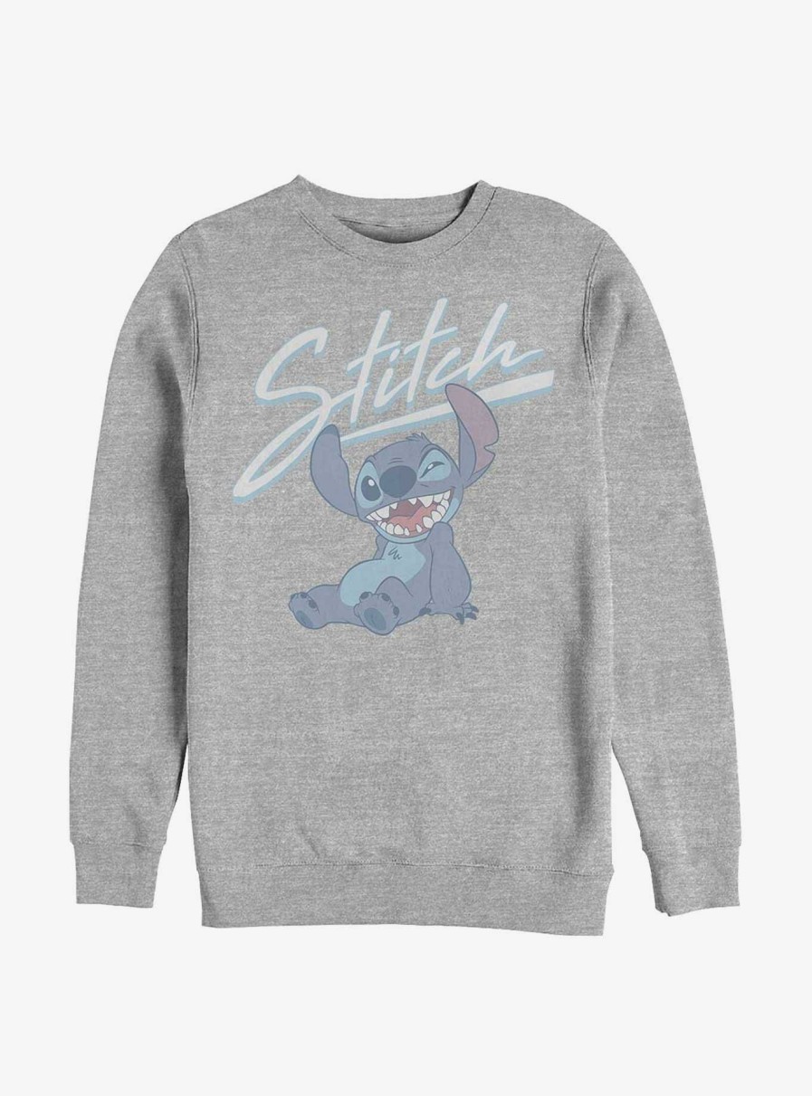 Adults * | Disney Lilo & Stitch Wink Sweatshirt New