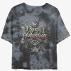 Adults * | Hot Selling Disney Hocus Pocus I Smell Children Tie-Dye Womens Crop T-Shirt