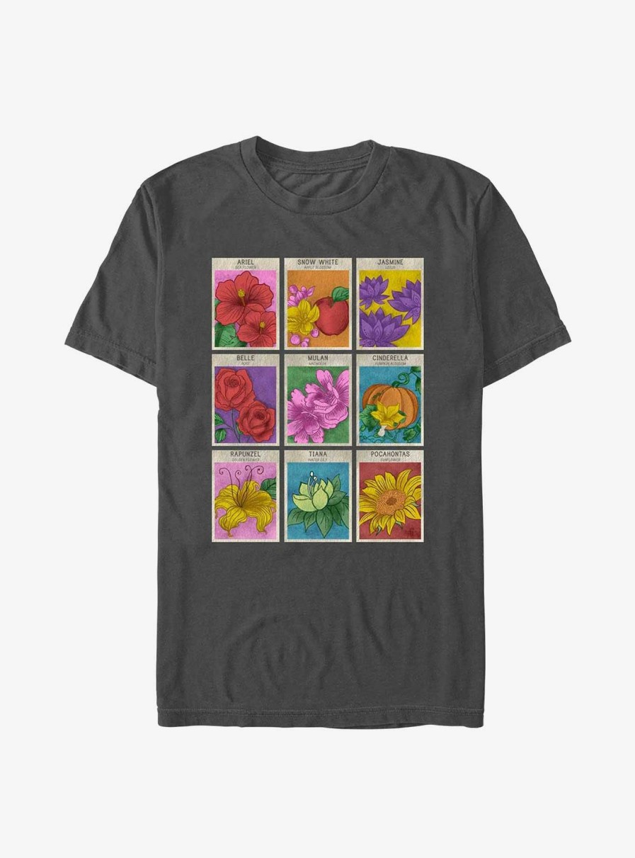 Adults * | Limit Offer Disney Princesses Flower Seeds T-Shirt