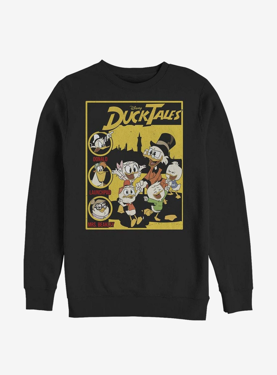 Adults * | Disney Ducktales Cover Sweatshirt Outlet