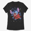 Adults * | Disney Lilo & Stitch Pixelated Womens T-Shirt Latest Fashion