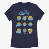 Adults * | Discounts Disney Aladdin Expressions Of Genie Womens T-Shirt