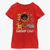 Kids * | Disney Encanto Group Chat Youth Girls T-Shirt Bargain Sale