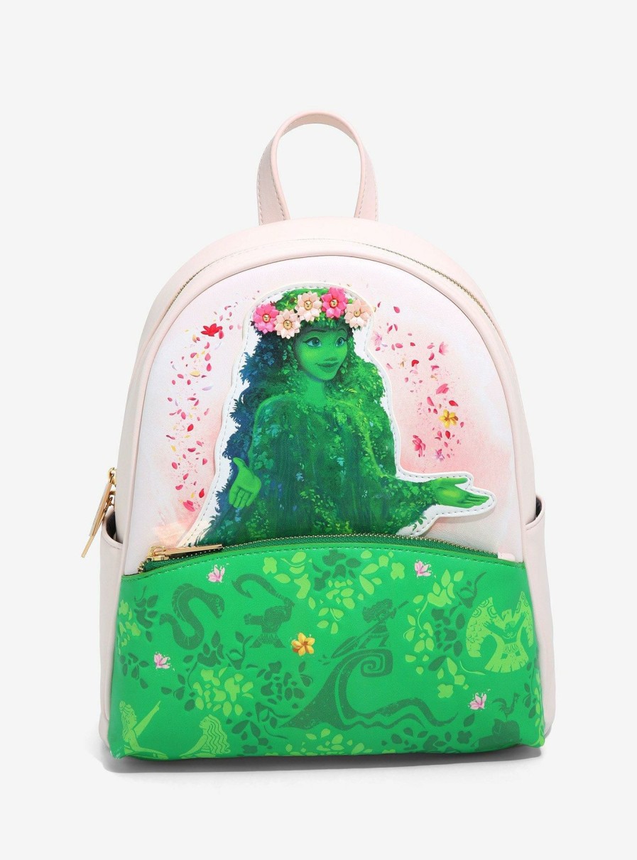 Bags * | Sale Online Danielle Nicole Disney Moana Te Fiti Floral Mini Backpack Boxlunch Exclusive