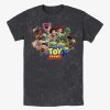 Adults * | Exclusive Design Disney Pixar Toy Story Squad Mineral Wash T-Shirt