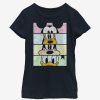 Kids * | Disney Mickey Mouse Crew Youth Girls T-Shirt Less Expensive