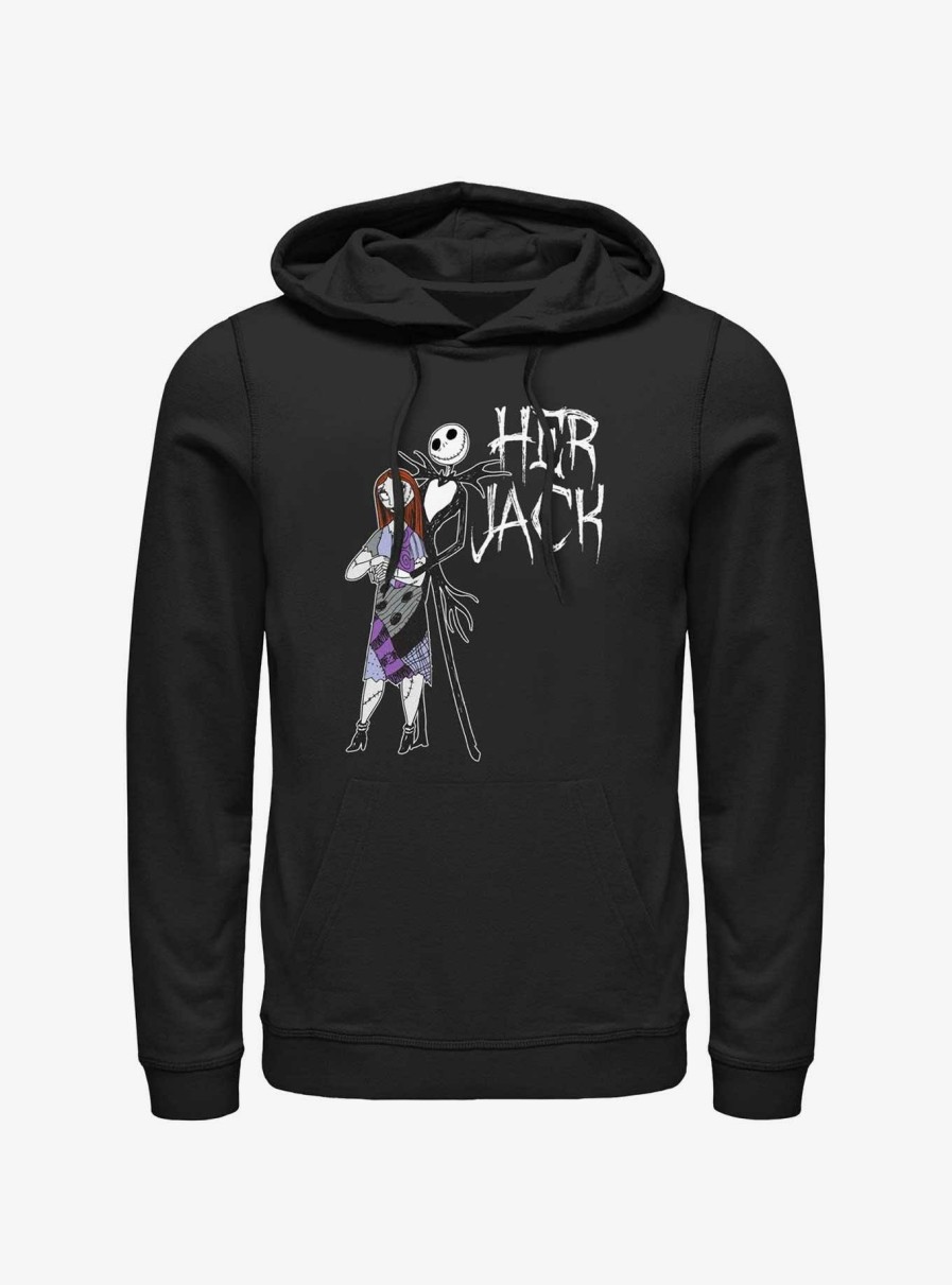 Adults * | Closeout Sale Disney The Nightmare Before Christmas Her Jack Hoodie