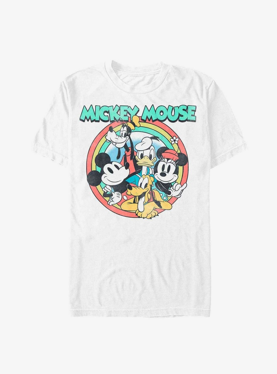 Adults * | Discounts Disney Mickey Mouse Group Pose T-Shirt