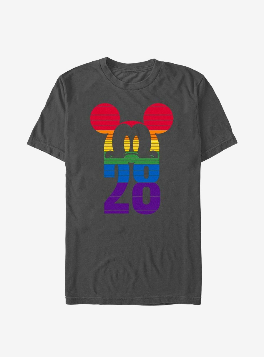 Adults * | Disney Mickey Mouse Pride 28 Pride T-Shirt Top Selling